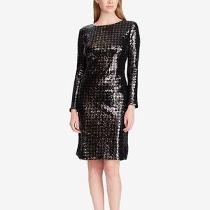 Lairen Sequinned Cocktail Dress